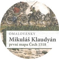 Omalovánky Mikuláš Klaudyán: první mapa Čech 1518